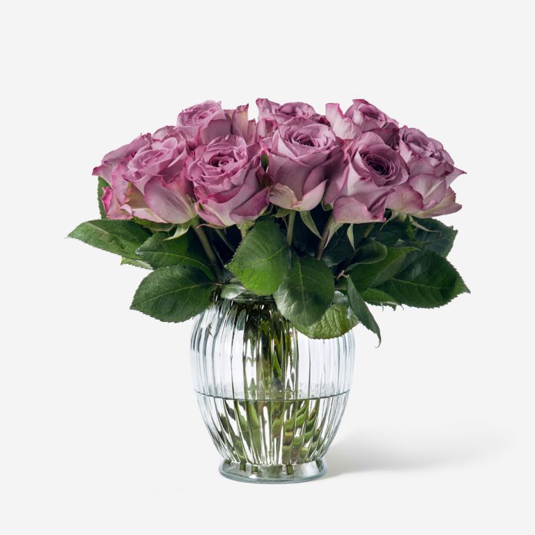 20 Stems Memory Lane Rose with Royal Windsor Vase