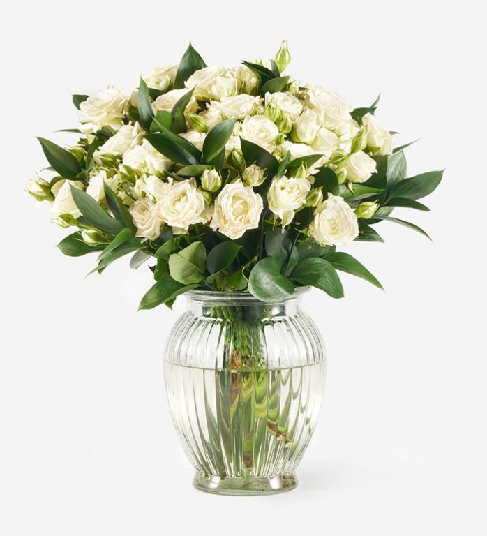 The Spray Rose Bouquet - Ivory