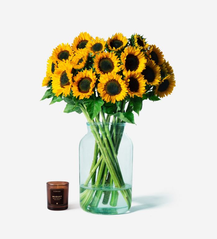 Sunflower Vase Set