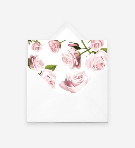 The Rose Card - Pink