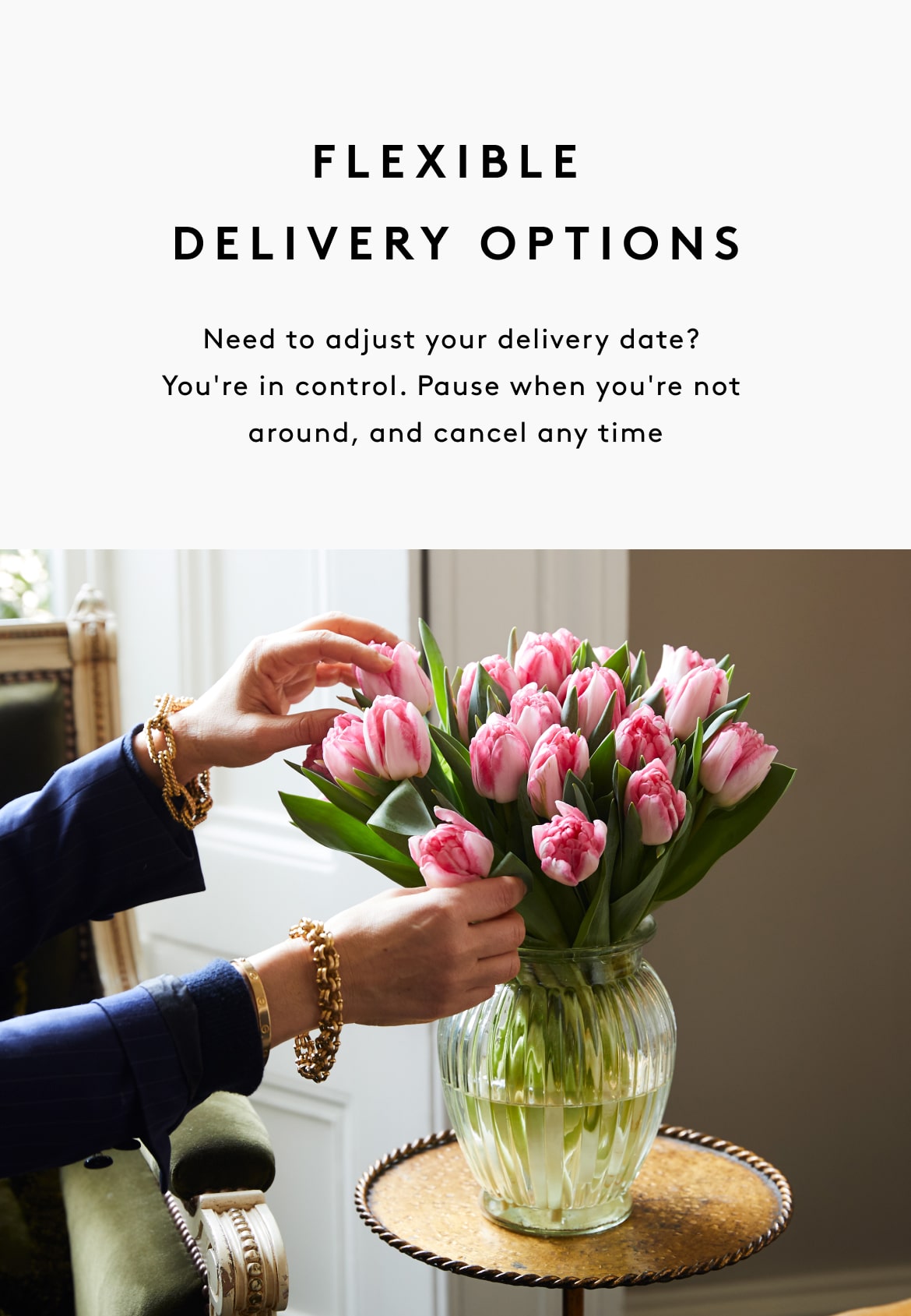 flexible delivery options